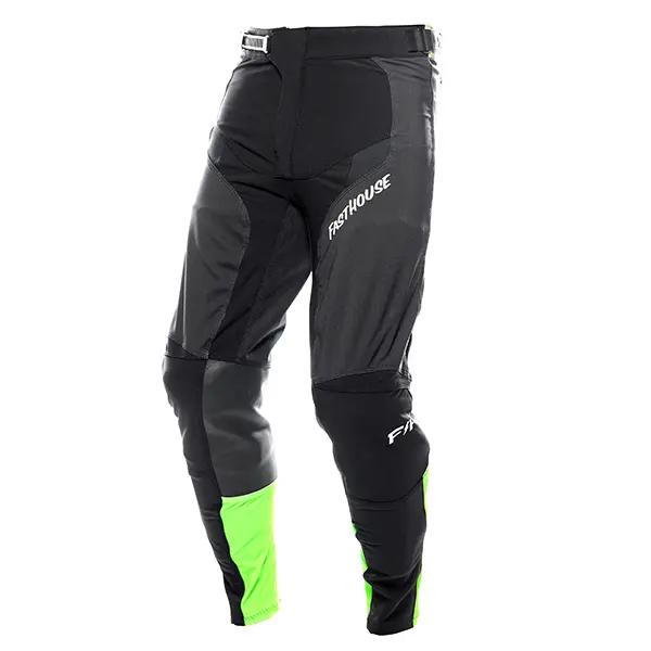 מכנס רכיבה פסטהאוס שחור/ניאון - Fasthouse Elrod Nitro Pant Black Neon פונה שמאלה