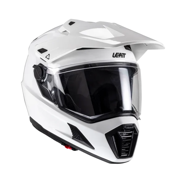 קסדת אדוונצ'ר כולל משקף אבק ליט לבן LEATT 8.5 WHITE V25 - XL