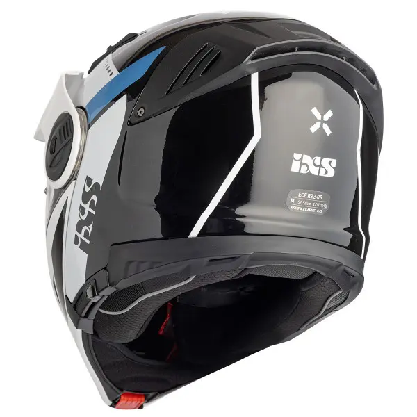 מבט אחורי על קסדת Venture 2.0 – כולל פתחי אוורור והטבעת הלוגו.