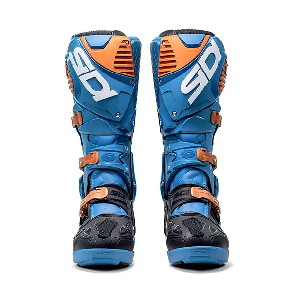 מגפיים לשטח כחול / ברונזה SIDI CROSSFIRE 3 SRS זוג מקדימה