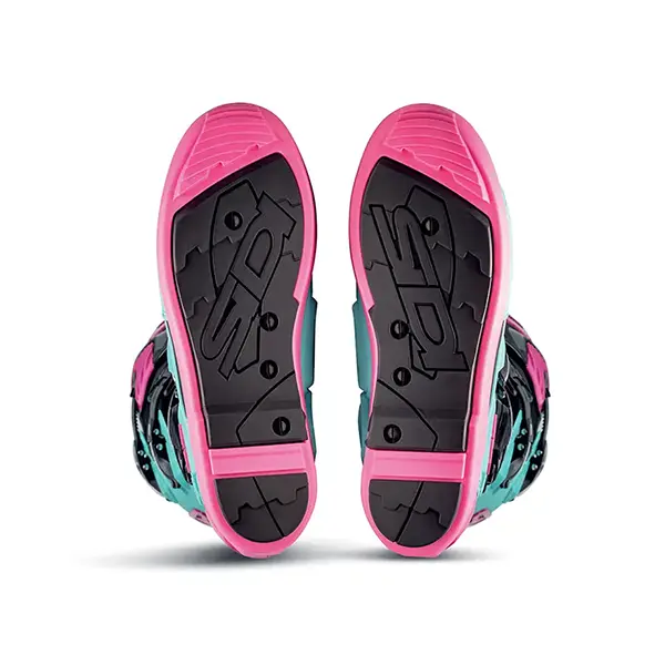 מגפיים לשטח שחור/מנטה/ורוד SIDI CROSSFIRE 3 SRS זוג סוליות