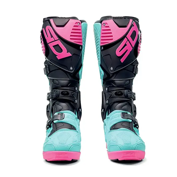 מגפיים לשטח שחור/מנטה/ורוד SIDI CROSSFIRE 3 SRS זוג מקדימה