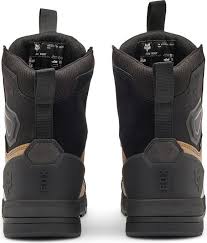 מבט אחורי על אזור הקרסול עם מגן TPU