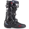 מגפי אנדורו Alpinestars Tech 10 שחור – מבט צד חיצוני עם לוגו אדום