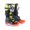מגפיים לילדים אלפינסטארס טק 7s אפור/אדום/צהוב - Alpinestars Tech 7s Youth Gray/Red/Yel
