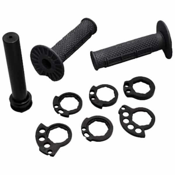 ידיות רכיבה SFH של NEKEN בצבע שחור – אחיזה רכה, נוחות גבוהה והתאמה מושלמת לכידונים בקוטר SFH.