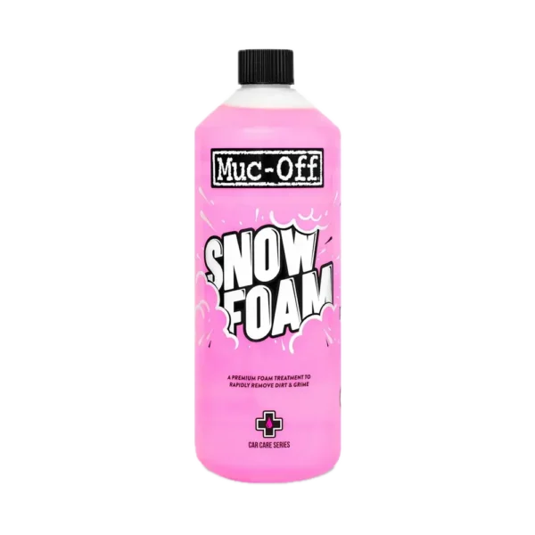 MUC-OFF Snow Foam 1L – קצף שלג לניקוי מקדים של אופנועים
