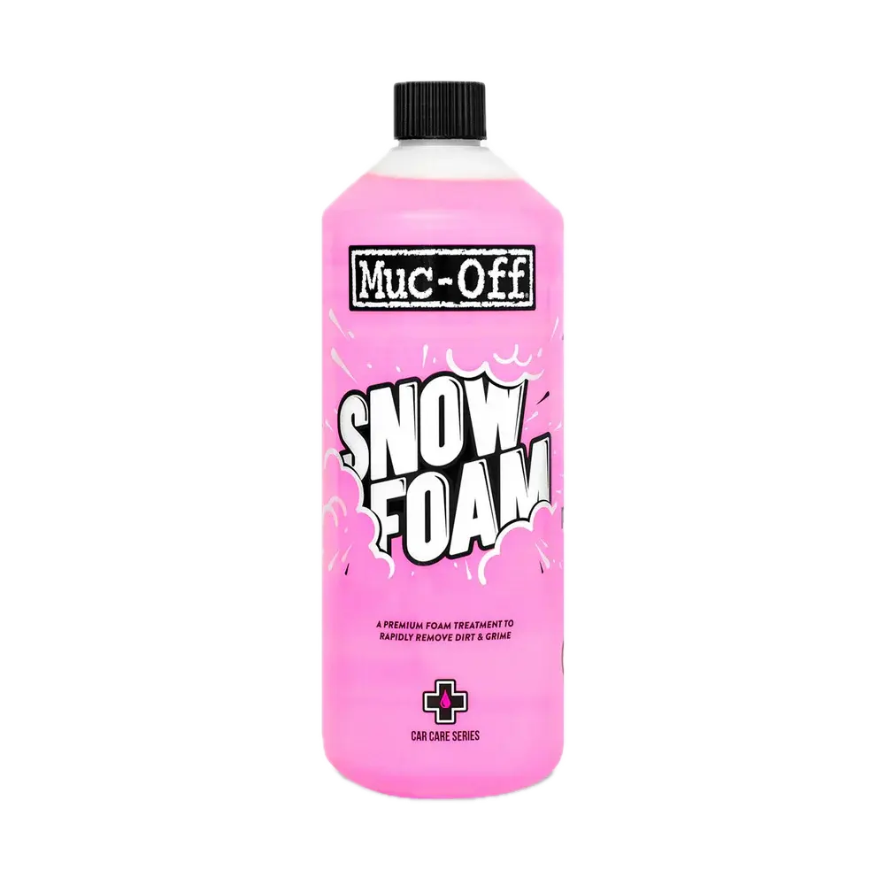 MUC-OFF Snow Foam 1L – קצף שלג לניקוי מקדים של אופנועים