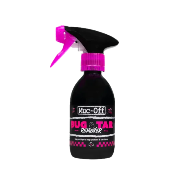 תרסיס מסיר חרקים וזפת MUC-OFF – להסרת כתמים קשים מצבע, פלסטיק ושלדה