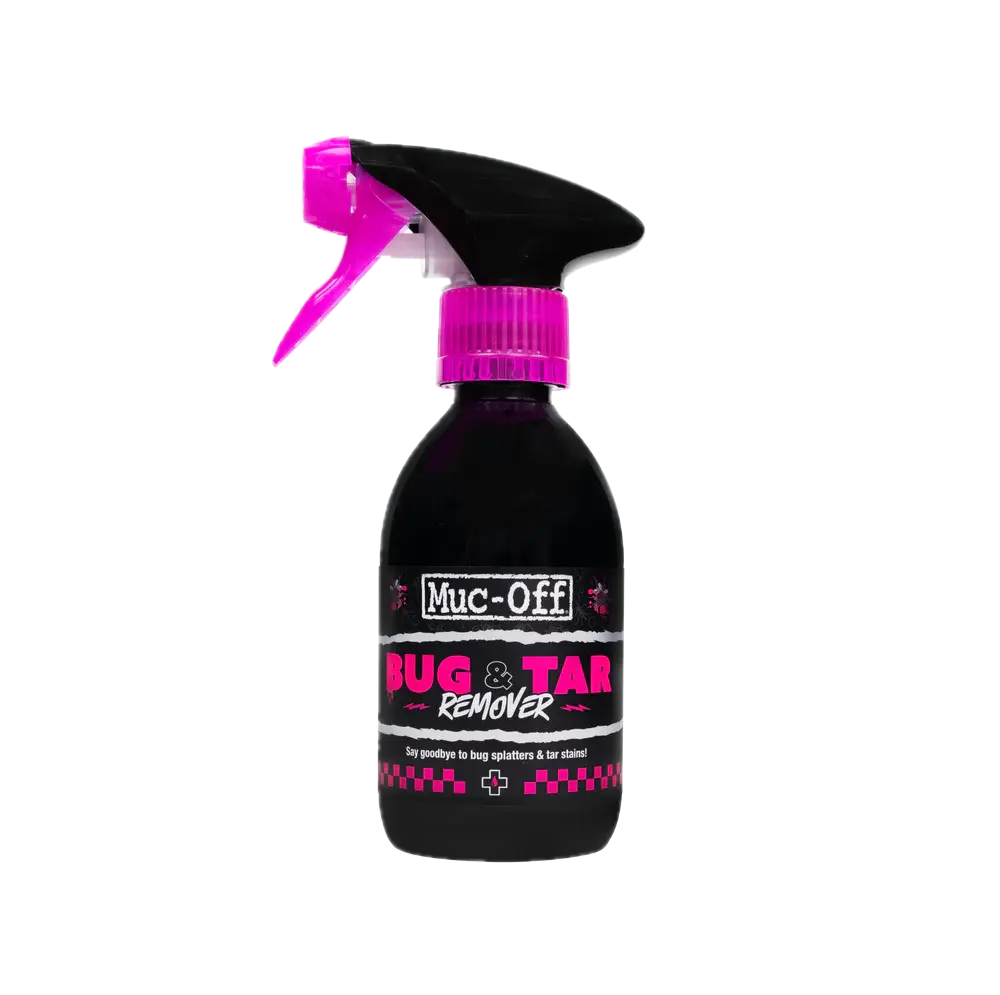 תרסיס מסיר חרקים וזפת MUC-OFF – להסרת כתמים קשים מצבע, פלסטיק ושלדה