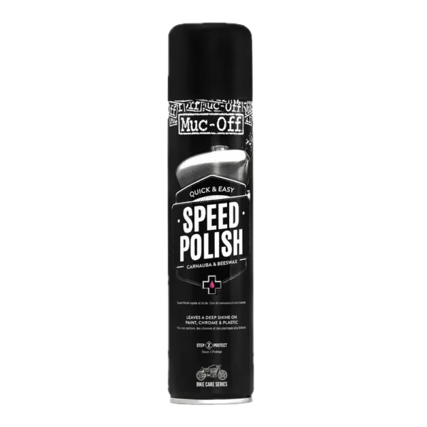 פוליש ושעווה MUC-OFF לאופנוע בנפח 400 מ"ל