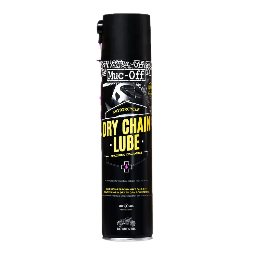 תרסיס שימון יבש MUC-OFF 400ML – מתאים לתנאי יובש ואבק