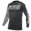 חולצת רכיבה פסטהאוס שחור/אפור –Fasthouse Carbon Method LS Jersey מקדימה