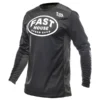 חולצת רכיבה פסטהאוס שחור/אפור – Grindhouse AirCooled Ramble LS Jersey Black/Gray מקדימה