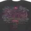 חולצת טי פסטהאוס שחור - Fasthouse Lagoon SS Tee Black לוגו מאחורה מקרוב