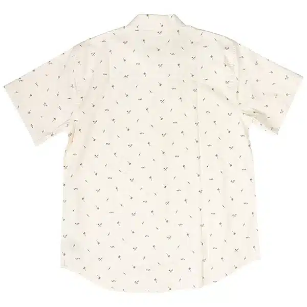 חולצה מכופתרת קצרה פסטהאוס גיר – Fasthouse Retrospect SS Button Up Chalk מאחורה