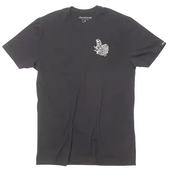 חולצת טי פסטהאוס שחור – Fasthouse Satisfaction SS Tee Black מקדימה