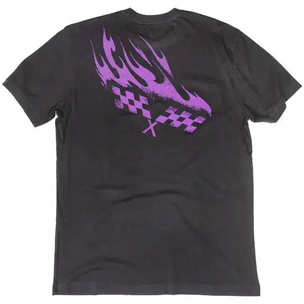 חולצת טי קצרה פסטהאוס שחור – Fasthouse Sound Check SS Tee Black מאחורה