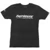 חולצת טי קצרה פסטהאוס שחור – Fasthouse The Motto SS Tee Black מקדימה