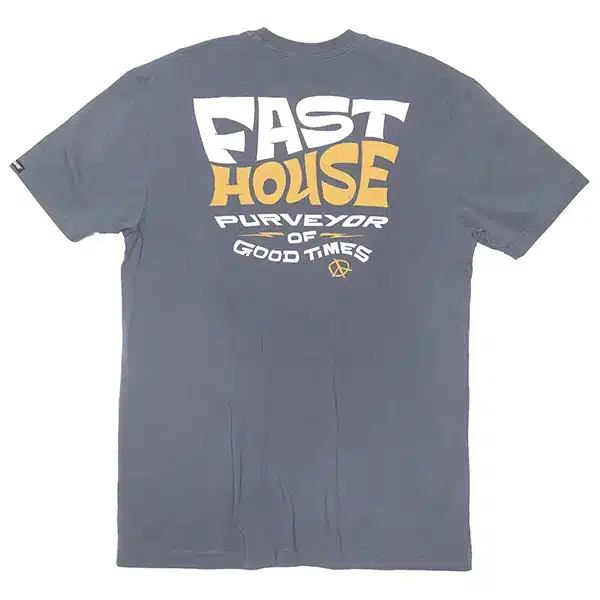 חולצת טי פסטהאוס אינדיגו – Fasthouse Utopia SS Tee Indigo מאחורה