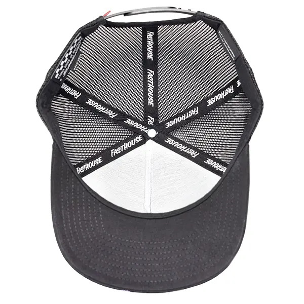 כובע פסטהאוס שחור - Fasthouse Wild One Hat Black מלמטה