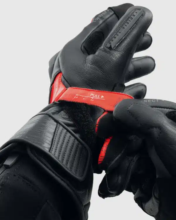 Viper Motorcycle Gloves Red כפפות רכיבה סוגרים