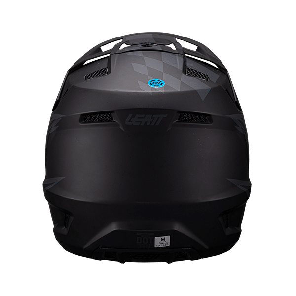 מבט אחורי על פתחי האוורור והלוגו של Leatt