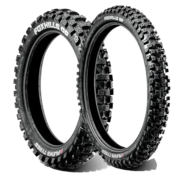 סט צמיגים פלוס - PLEWS FOXHILLS MX3 GP HARD