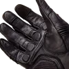 כפפות רכיבה פוקס שחור – FOX BOMBER PRO GLOVE BLK עור פנים הכפפה תקריב
