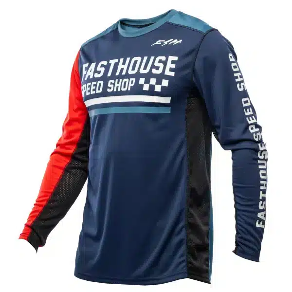 חולצת Fasthouse Grindhouse HUDSON LS Jersey מבט קדמי