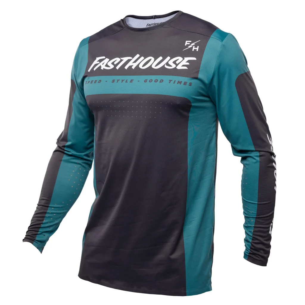 חולצת Fasthouse Helix Monaco LS Jersey מבט קדמי