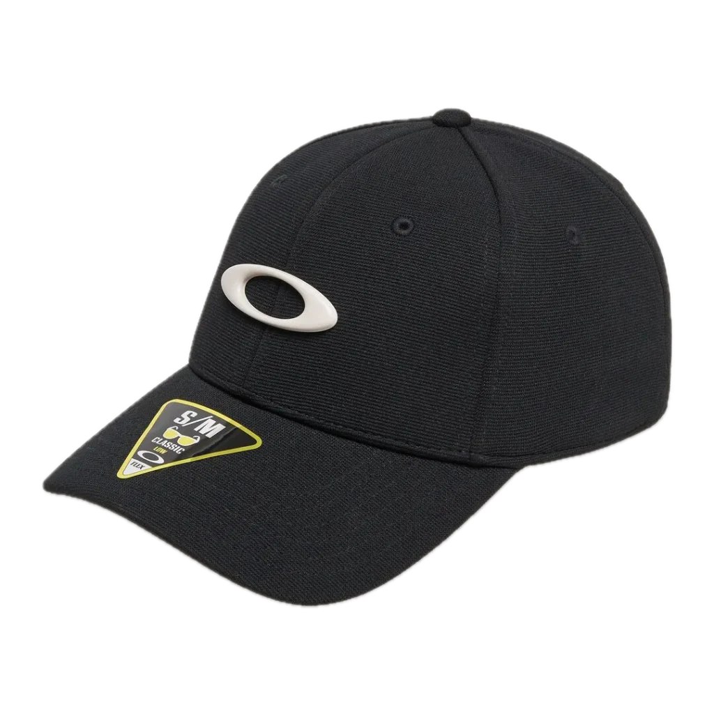 כובע Oakley Tincan Cap Black / Light Grey מבט קדמי