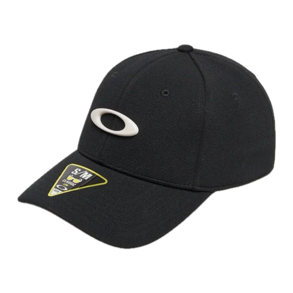 כובע Oakley Tincan Cap Black / Light Grey מבט קדמי