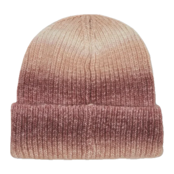 תקריב על לוגו Oakley Ellipse רקום בחזית מבט צד על דוגמת ה־Gradient בכובע מבט אחורי על סריג הכובע והגימור האלסטי