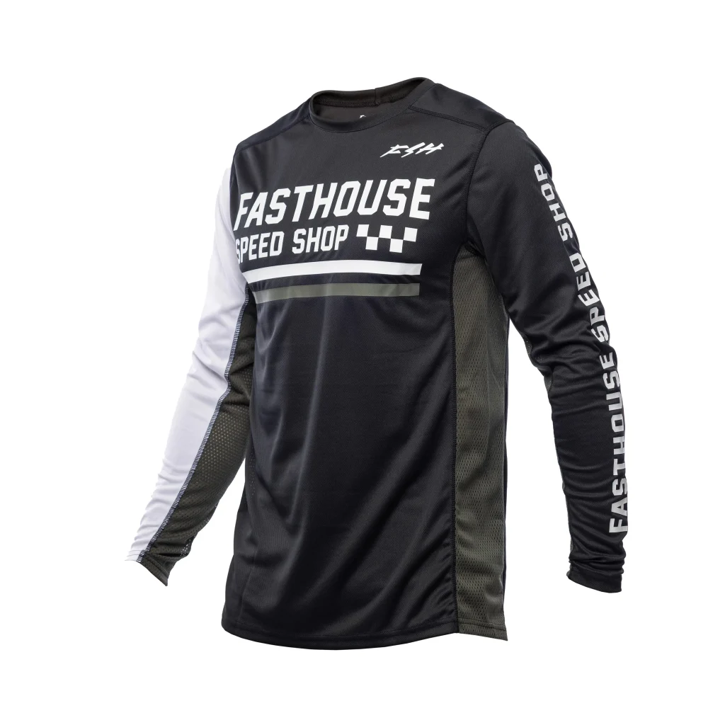 חולצת Fasthouse Youth Grindhouse Hudson LS Jersey מבט קדמי