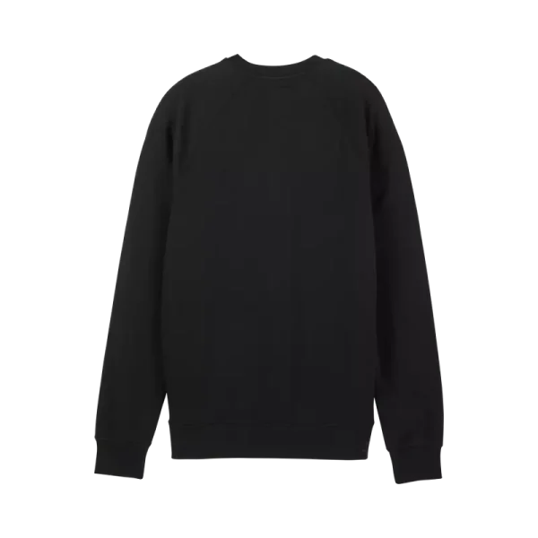 פוטר פליז פוקס שחור - FOX RACING ABSOLUTE CREW FLEECE גב