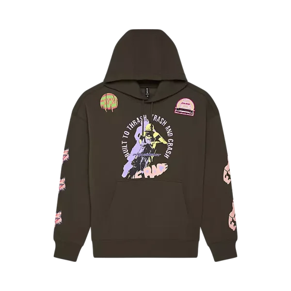 קפוצ'ון FOX Racing Pro Circuit ירוק זית – מבט קדמי