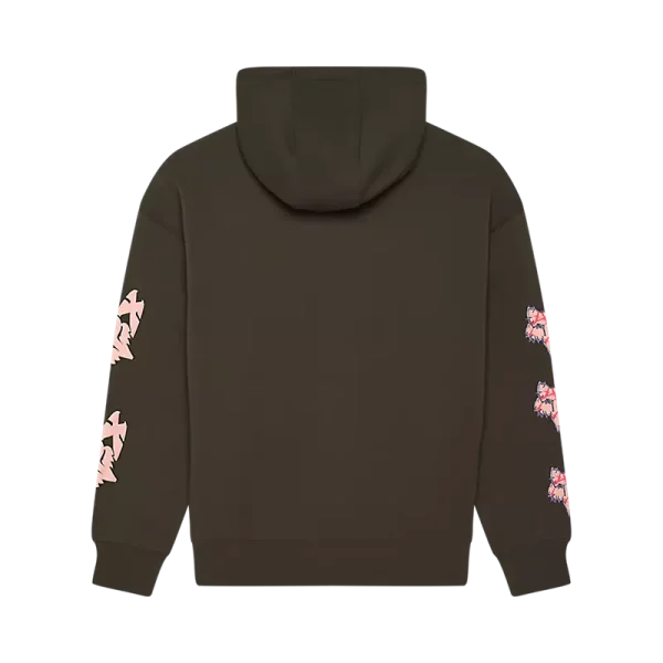 קפוצ'ון FOX Racing Pro Circuit ירוק זית – מבט אחורי