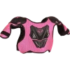 מגן חזה ילדים פוקס שחור ורוד – FOX Peewee Titan Roost Deflector גב