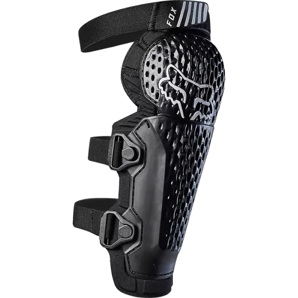 מגן ברך נוער FOX Youth Titan Race שחור – מבט קדמי
