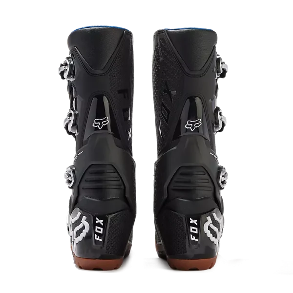 מגפי רכיבה אנדורו FOX Motion X שחור חום – מבט אחורי