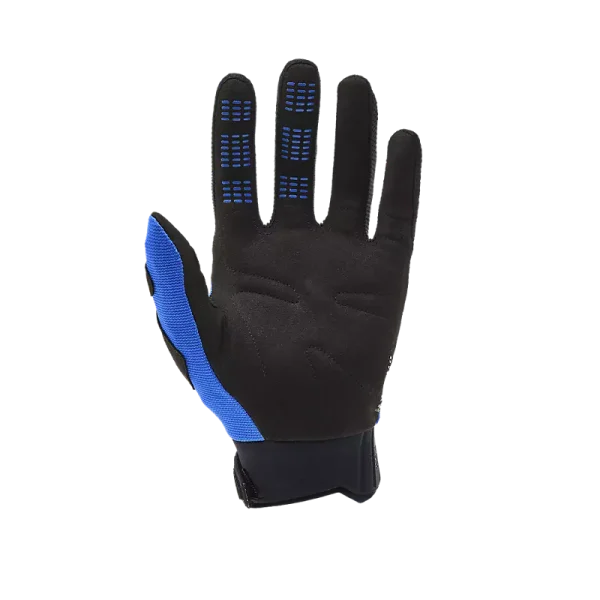 כפפות רכיבה פוקס כחול – FOX Dirtpaw Glove עור clarino