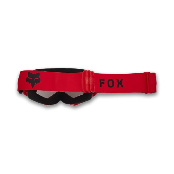 משקף אבק נוער פוקס אדום – FOX YOUTH Main Core Goggle רצועה