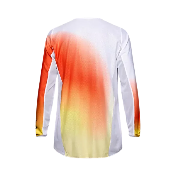 חולצת רכיבה פוקס לבן/כתום – FOX 180 Air Haze Jersey גב