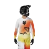 חולצת רכיבה פוקס לבן/כתום – FOX 180 Air Haze Jersey דוגמן