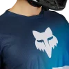 חולצת רכיבה פוקס כחול כהה – FOX 180 Air Haze Jersey תקריב לוגו
