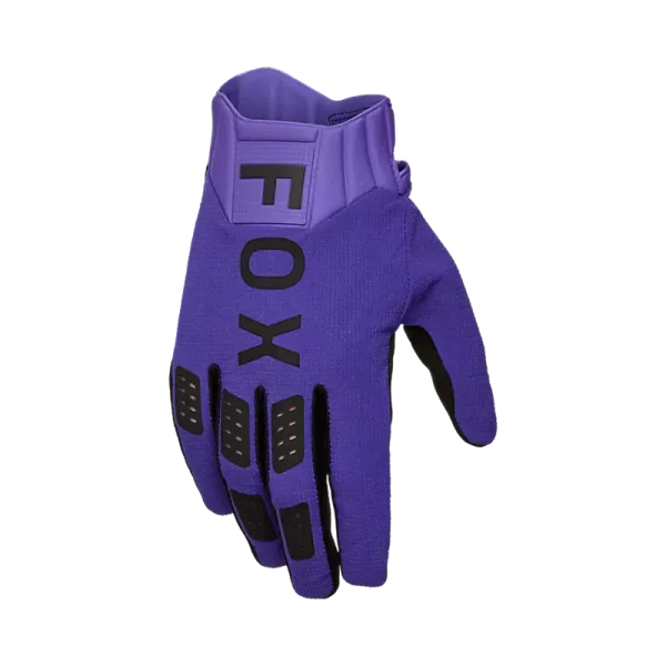 כפפות רכיבה פוקס סגול FOX Flexair מבט קדמי