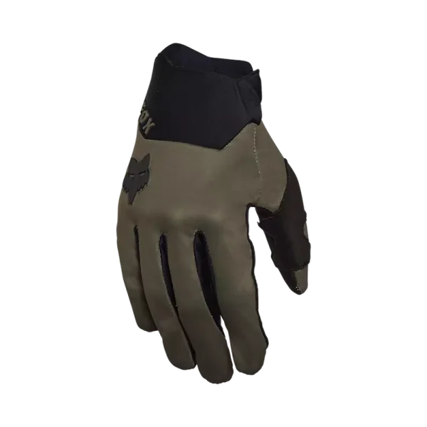 כפפות שטח פוקס ירוק זית FOX Defend Wind Offroad מבט קדמי