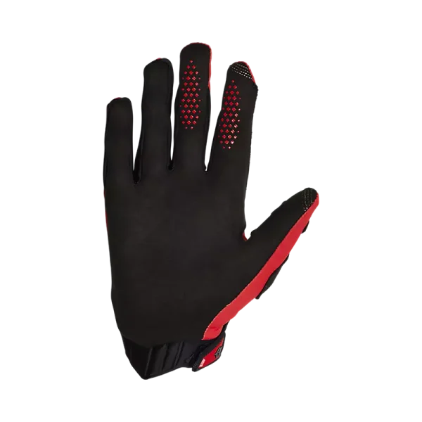 כפפות שטח פוקס מחממות אדום – FOX Defend Wind Offroad Glove פנים היד