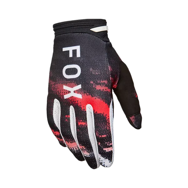 כפפות רכיבה פוקס לבן אדום – FOX 180 Kairos Glove